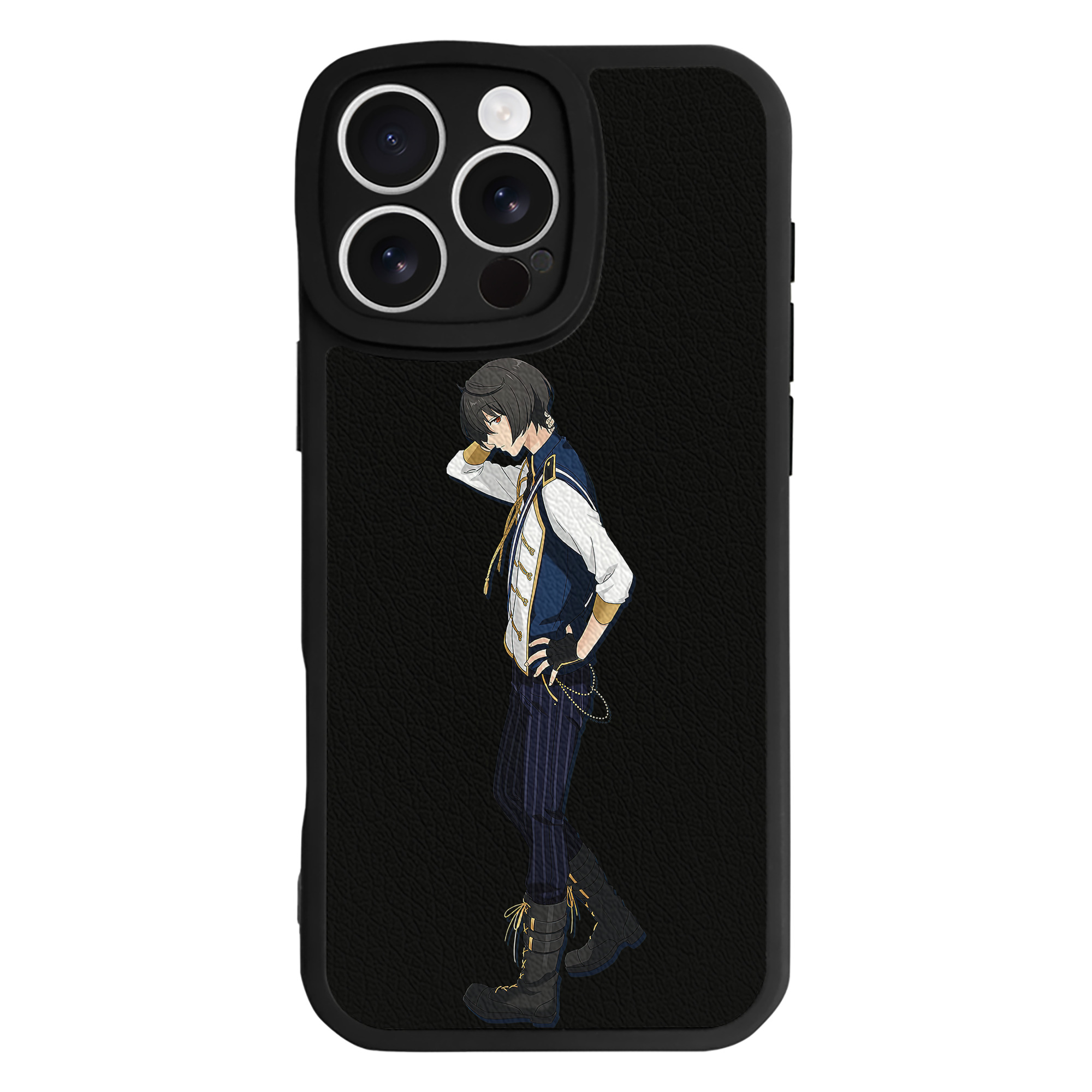 （画像用） あんさんぶるスターズ! Ensemble Stars 【iPhone 16シリーズ対応】シリコンスマホケース（レザー調） 材質：シリコン